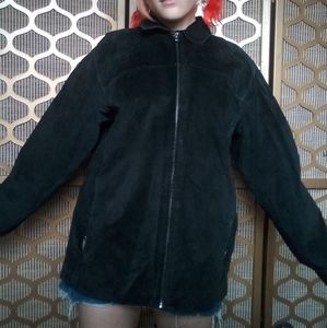 Suede Black Jacket